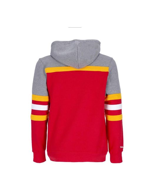 Mitchell & Ness Gray Hoodies for men