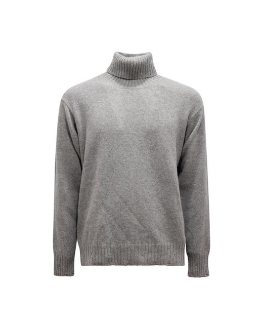 Amaranto Turtlenecks in het Gray voor heren