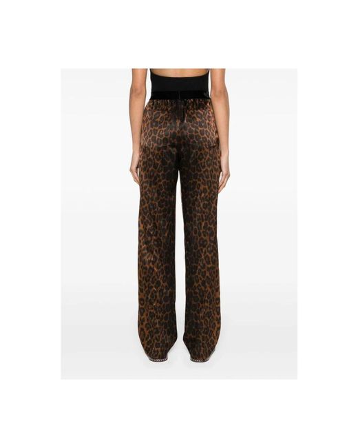 Tom Ford Brown Straight Trousers
