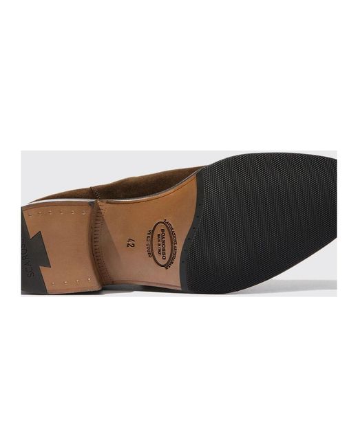 Scarosso Black Chelsea Boots for men