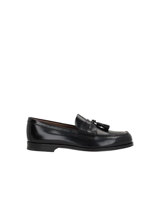 Prada Herren -Leder -Ladung in Black für Herren
