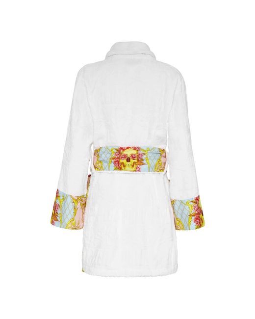 Philipp Plein Badjas New Baroque in het White