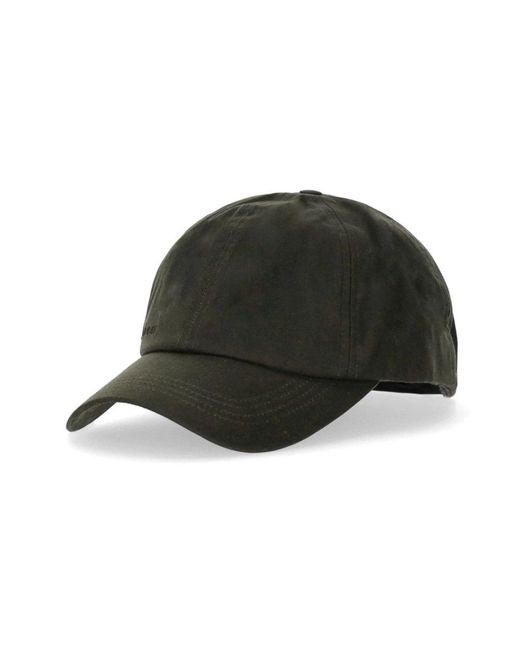 Barbour Gewachste Baseballkappe in Green für Herren