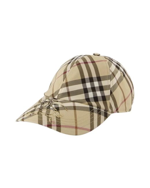 Caps di Burberry in Natural