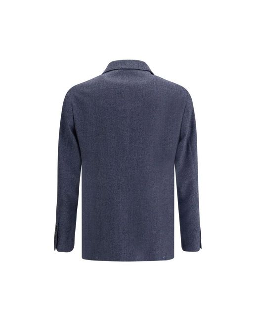 Brunello Cucinelli Blazers in het Blue voor heren