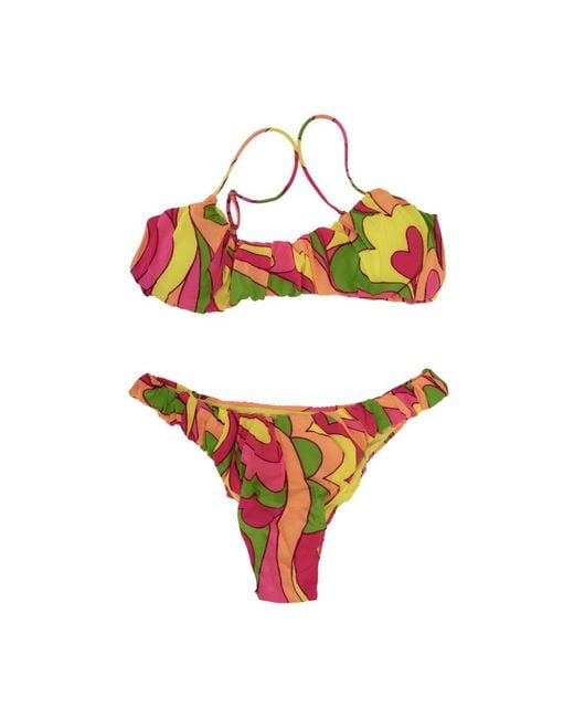 ME FUI Red Bikinis