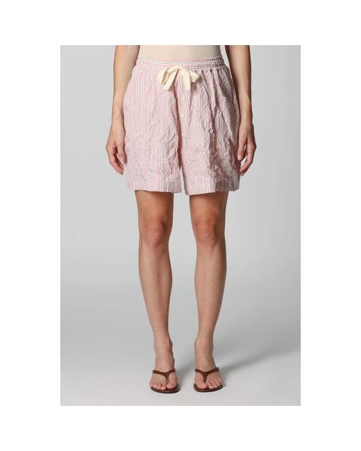Roberto Collina Pink Casual Shorts