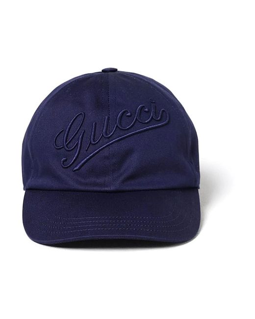 Caps Gucci de hombre de color Blue
