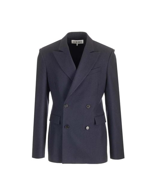 Loewe Blue Blazers for men