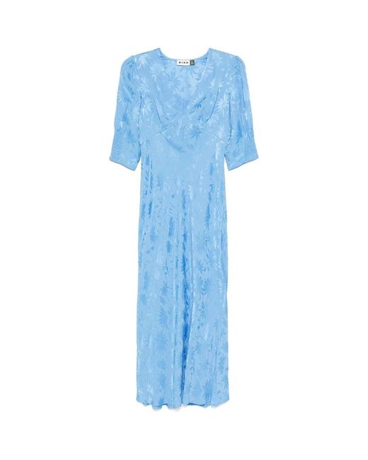 Midi Dresses Rixo de color Blue
