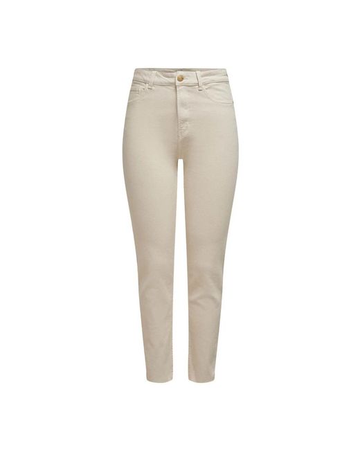ONLY Skinny Trousers in het Natural