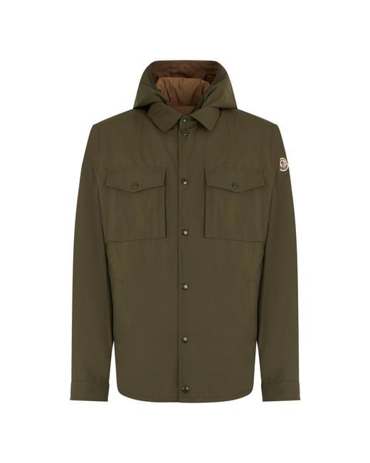 Moncler Green Winter Jackets for men