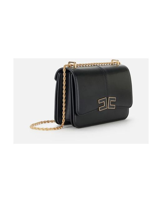 Elisabetta Franchi Black Cross Body Bags