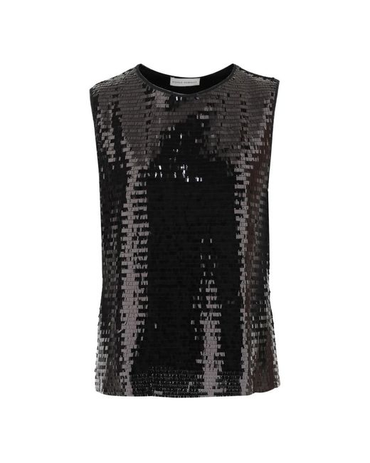 Niccolò Pasqualetti Black Sleeveless Tops