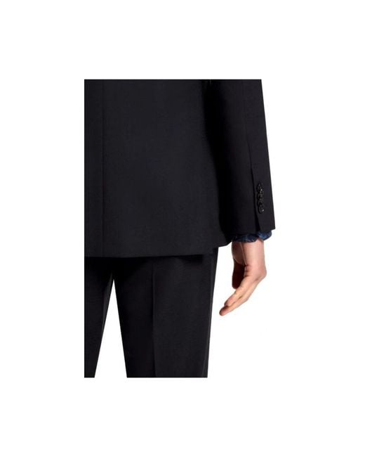 Single Breasted Suits Boss de hombre de color Black