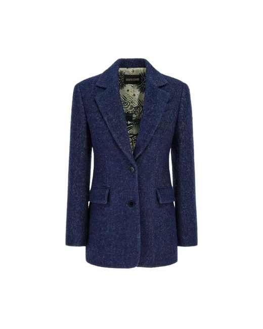 Roberto Cavalli Blue Blazers