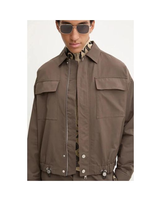 Nanushka Emeric Jacket in het Brown voor heren