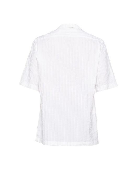 Barena White Short Sleeve Shirts for men