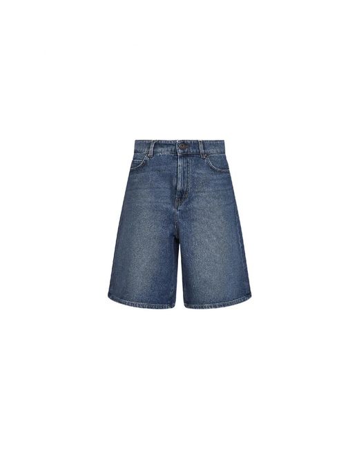 Weekend by Maxmara Blue Denim Shorts