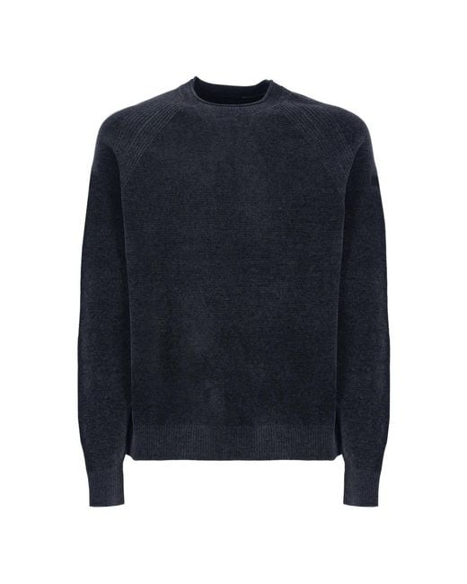 Rrd Blue Round-Neck Knitwear for men
