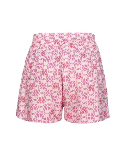 Pinko Pink Short Shorts