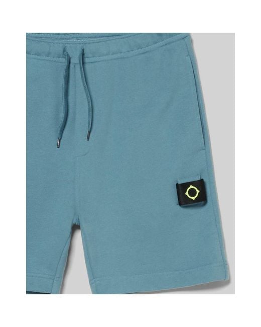 Ma Strum Blue Casual Shorts for men