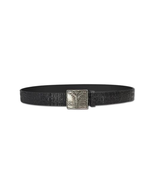 carlo colucci Black Belts for men