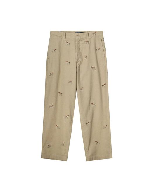 Polo Ralph Lauren Natural Wide Trousers for men