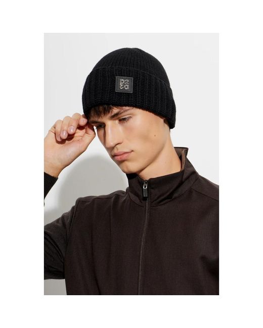 Beanies di DSquared² in Black da Uomo