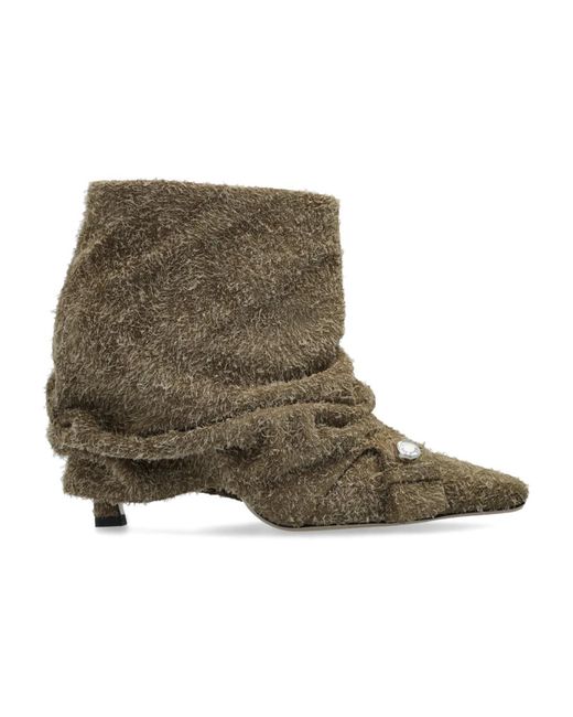 Heeled Boots The Attico en coloris Green