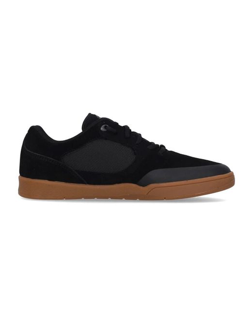 'es Fitns ,Zwart ,Zwarte Skate Schoenen Met Vetersluiting in het Black voor heren