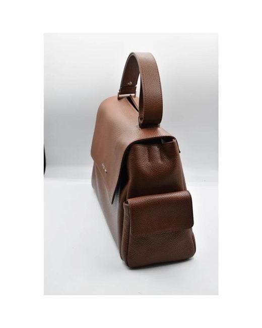 Orciani Brown Handbags