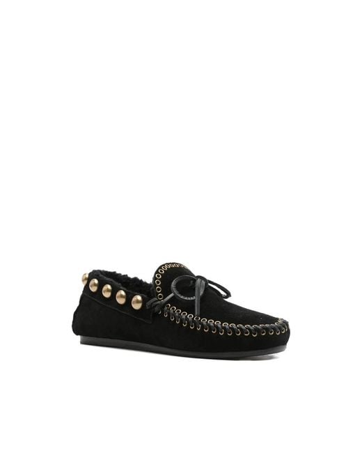 Isabel Marant Black Loafers