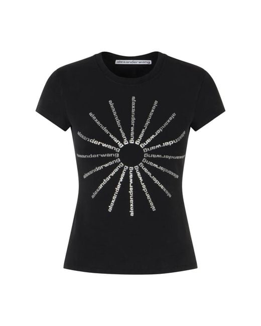 Alexander Wang Black T-Shirts