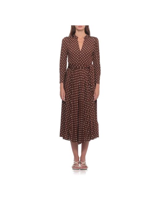 Midi Dresses Marella de color Brown