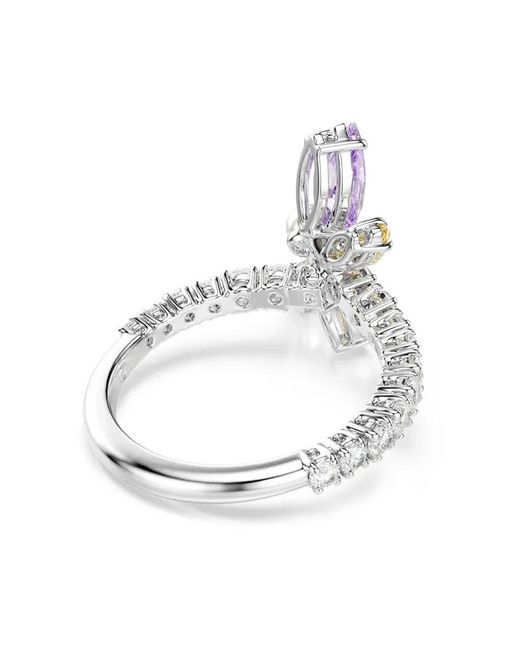 Swarovski Libellenring in het Blue