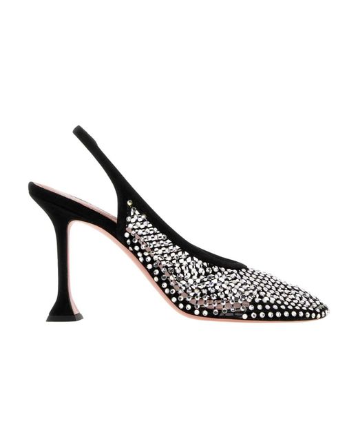 AMINA MUADDI Metallic Pumps