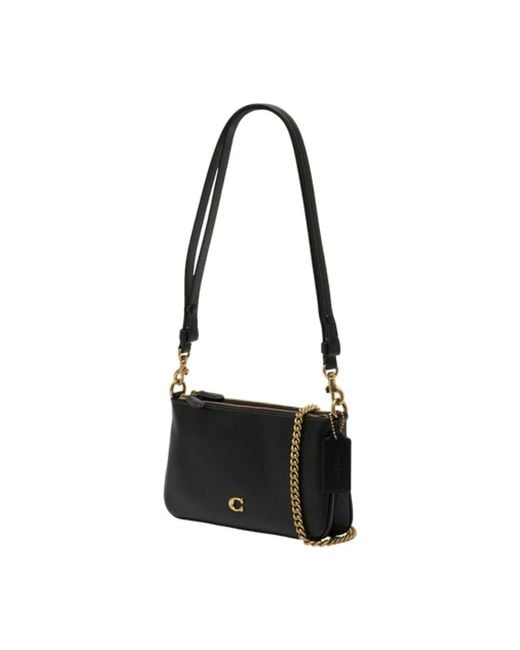 COACH Black Shoulder Bags