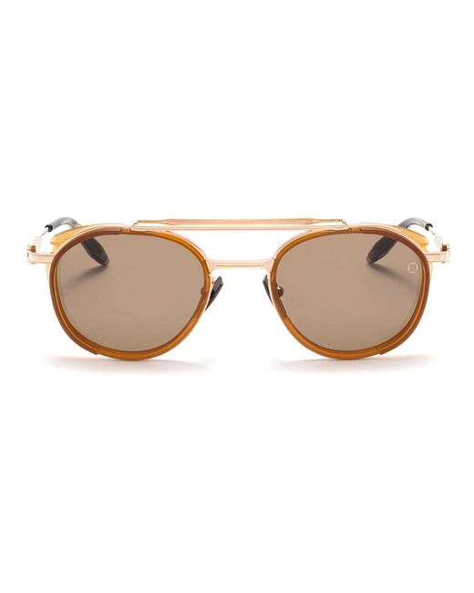 Akoni Skymapper Sonnenbrille in Metallic für Herren