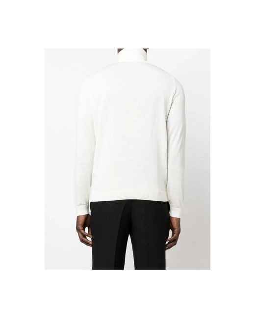Knitwear > turtlenecks Roberto Collina pour homme en coloris White