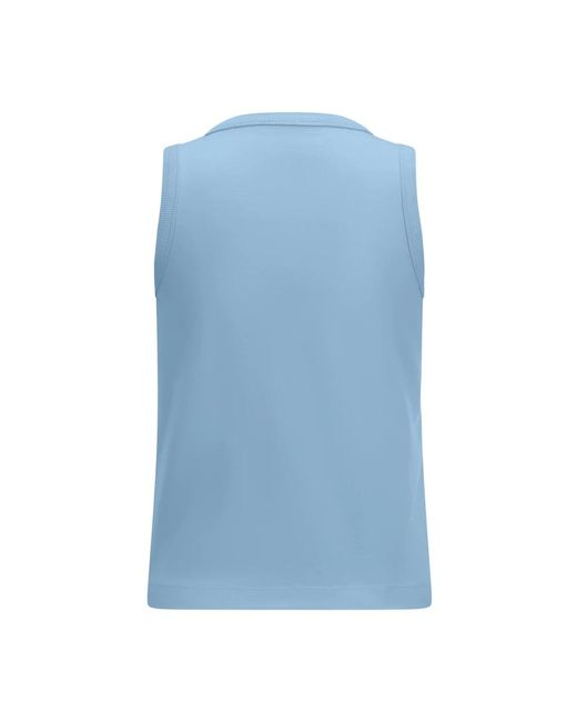 Riani Blue Sleeveless Tops