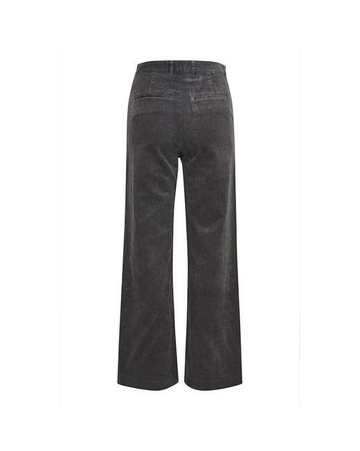 Part Two Gray Wide Trousers