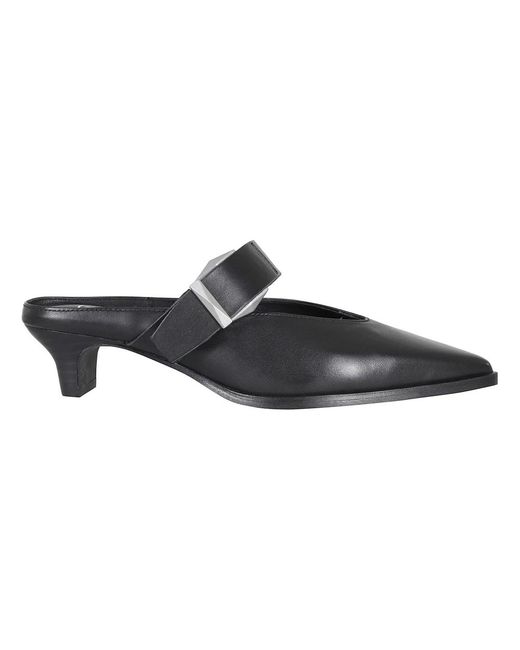Ash Black Mule Tessa