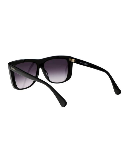 Max Mara Black Stylische lee1 sonnenbrille für den sommer