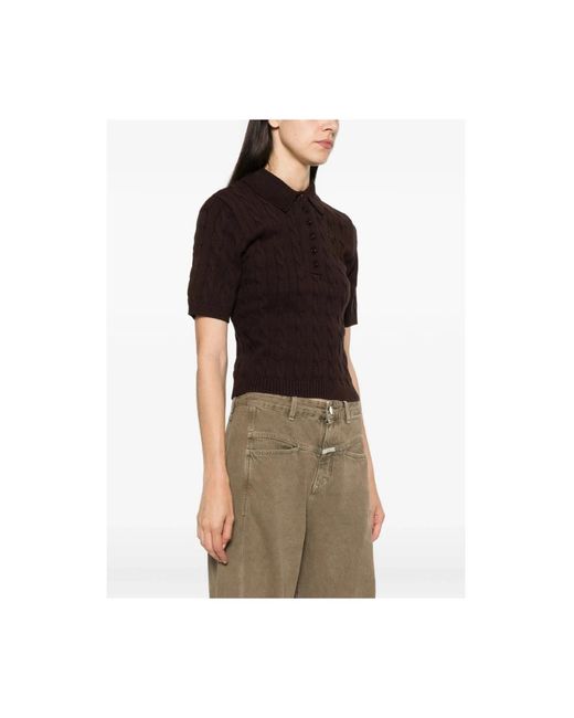 Gestuz Thilla Polo Pullover in het Brown