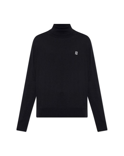 Turtlenecks Balmain de hombre de color Blue