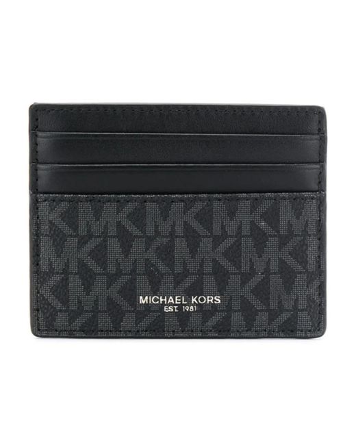 Wallets & Cardholders di Michael Kors in Black da Uomo