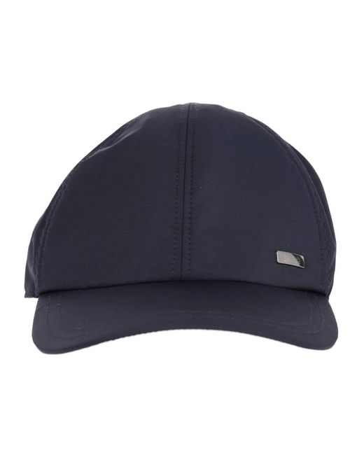 Herno Technische Baseballkappe Aus Stoff in Blue für Herren