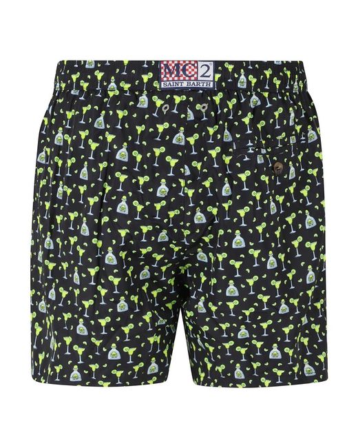 Mc2 Saint Barth Green Beachwear for men