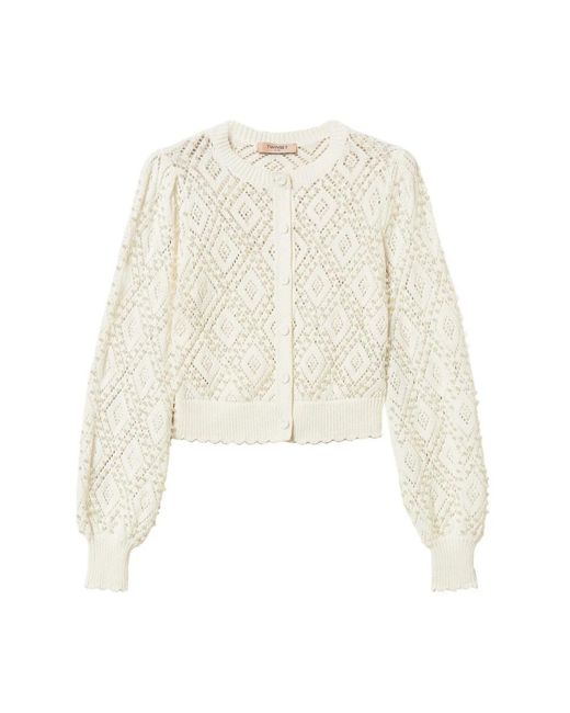 Cardigans Twinset de color White
